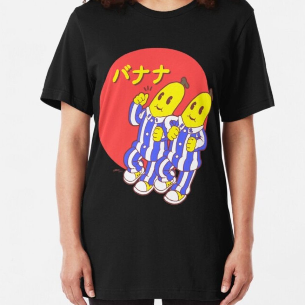 Bananas in Pajamas Japanese T-shirt